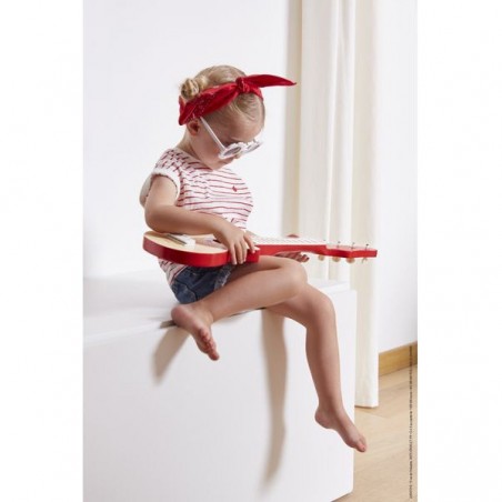 Guitare rock Confetti - Instrument de musique enfant - Janod