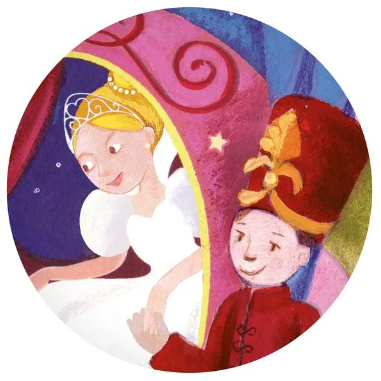 Puzzle Silhouette "Cendrillon" 36 Pièces