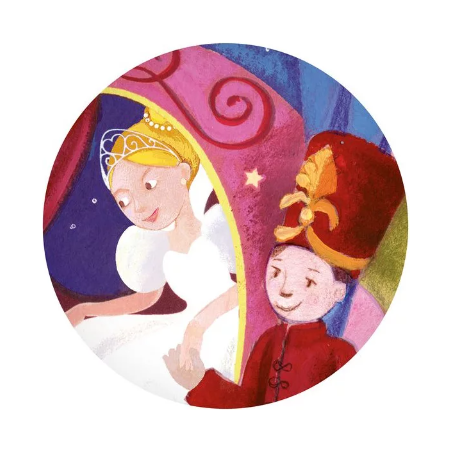 Puzzle Silhouette "Cendrillon" 36 Pièces