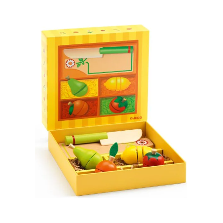 Fruits et Légumes en bois à couper