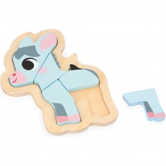 Tapis De Mousse Puzzle La Ferme Ravensburger - 10 Dalles, 60x150 Cm - Pour Bébés Dès 10 Mois - 12