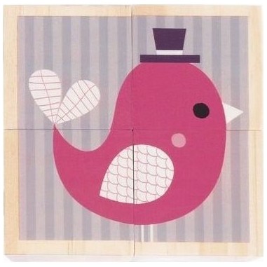 Mes Premiers Cubes en bois - Bébés Animaux