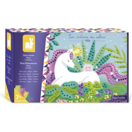 Loisir créatif strass, enfant 7 ans - Kit Ateliers du Calme - Janod