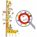 Toise autocollante et stickers Girafe "Amis d'Amazonie" - Djeco
