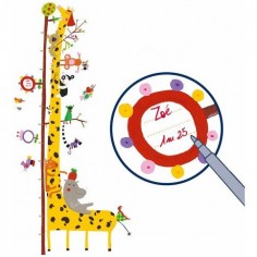 Toise autocollante et stickers Les z’amis d’Amazonie - Djeco 2