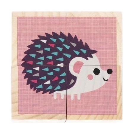 Mes Premiers Cubes en bois - Bébés Animaux
