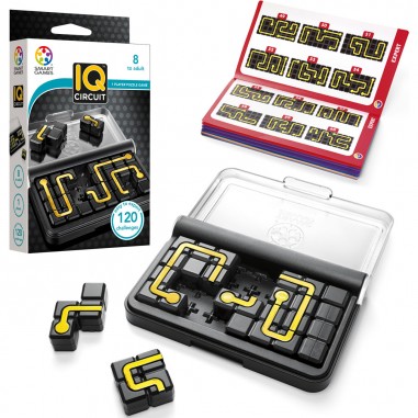 Smart - Présentoir 12 pièces: Iq Circuit - 120 opdrachten - Smartgames