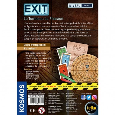 Exit - Le Tombeau du Pharaon - Jeu de société - Iello