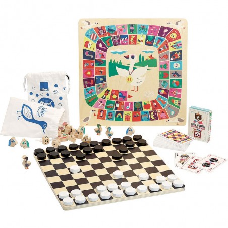 Grand coffret multi-jeux ingela p. arrhenius - Vilac