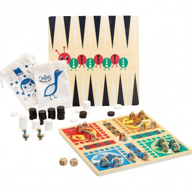 Grand coffret multi-jeux ingela p. arrhenius - Vilac