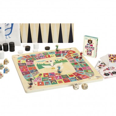 Grand coffret multi-jeux ingela p. arrhenius - Vilac