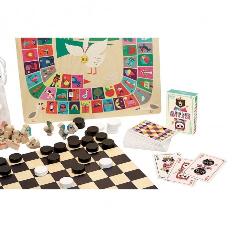 Grand coffret multi-jeux ingela p. arrhenius - Vilac