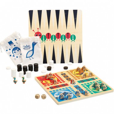 Grand coffret multi-jeux ingela p. arrhenius - Vilac