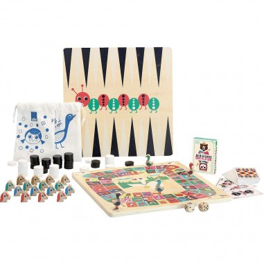 Grand coffret multi-jeux ingela p. arrhenius - Vilac