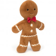 Peluche Bonhomme pain d'épice - Jolly Gingerbread Fred - 52cm - Jellycat