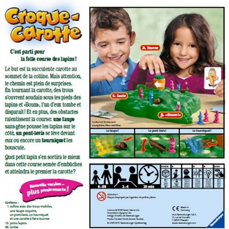 Croque Carotte - Jeux de société - RAVENSBURGER