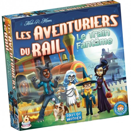 Les Aventuriers du Rail : Le Train Fantôme - Jeux de société - Asmodee