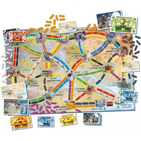 Les Aventuriers du Rail : Le Train Fantôme - Jeux de société - Asmodee
