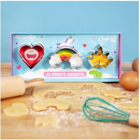 Emporte-pièces Les biscuits enchantés - Chefclub Kids