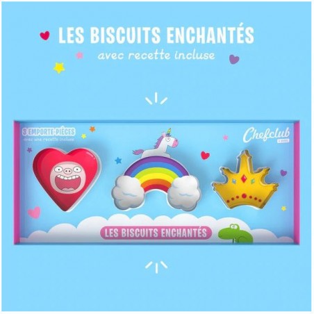 Emporte-pièces Les biscuits enchantés - Chefclub Kids