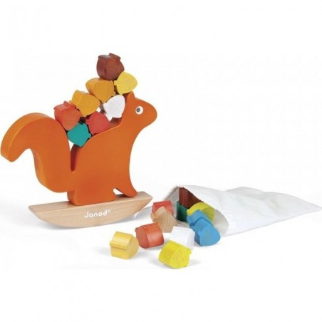 Jeu d'équilibre en bois "Nutty Balance"
