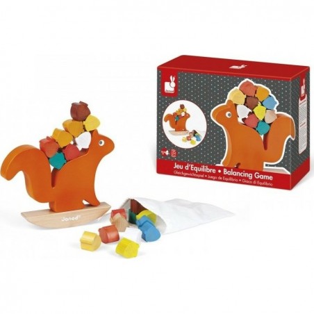 Jeu d'équilibre en bois "Nutty Balance"