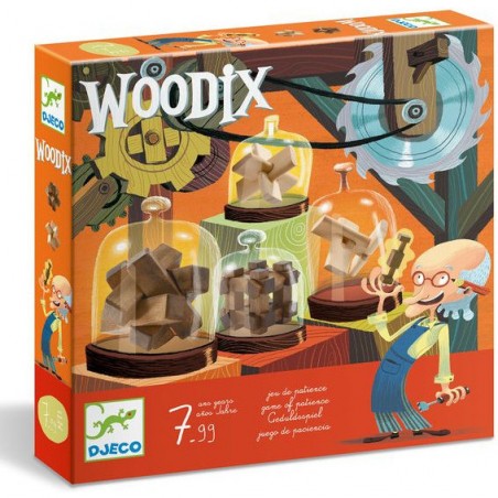 Jeu de patience Woodix - casse tête - Djeco