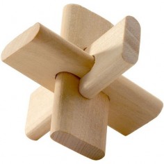 Jeu de patience Woodix - casse tête - Djeco 2