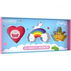 Coffret de cuisine : emporte-pièces les biscuits enchantés - Chefclub Kids