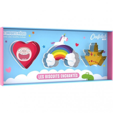 Emporte-pièces Les biscuits enchantés - Chefclub Kids