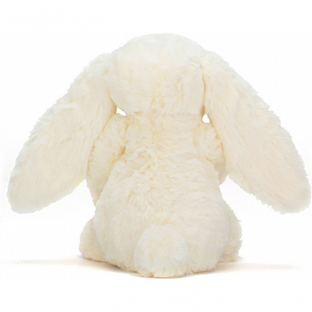 Peluche lapin crème médium bashful 31cm - Jellycat