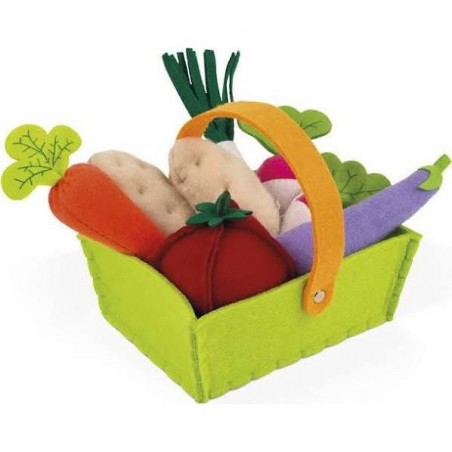 Panier de 8 Légumes en Tissu