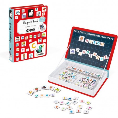 Magnetibook Alphabet Français - Apprendre l'alphabet - Janod