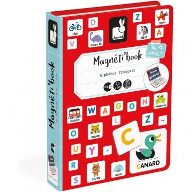 Magnetibook Alphabet Français - Apprendre l'alphabet - Janod