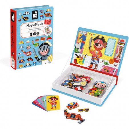 Jeu magnétique Magnetibook Déguisements Garçons