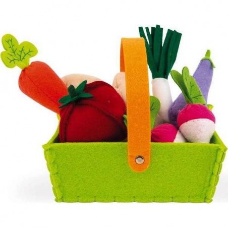 Panier de 8 Légumes en Tissu