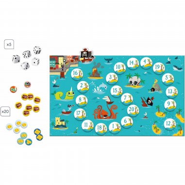 Jeu Calculo pirator - Janod