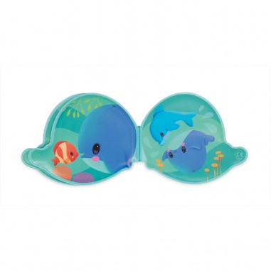 Mon livre de bain Baleine - Jouet de bain - Janod