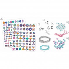 Loisir créatif bijoux astro - Enfant dès 7 ans, kit Diy bijoux - Janod 2
