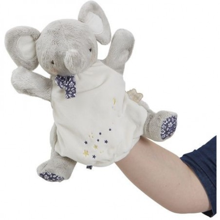 Doudou Marionnette Petit Eléphant - Cadeau de naissance - Kaloo