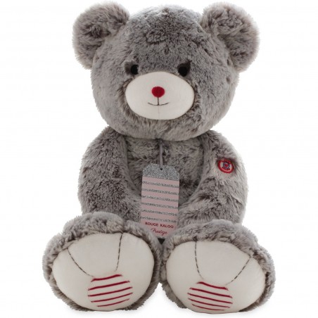 Rouge : peluche ours prestige - Kaloo