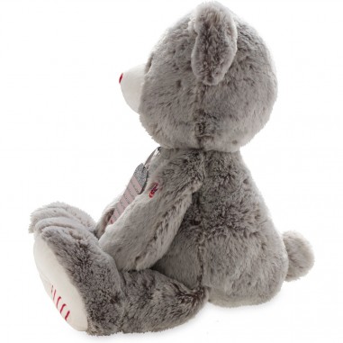 Rouge : peluche ours prestige - Kaloo