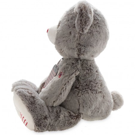 Rouge : peluche ours prestige - Kaloo