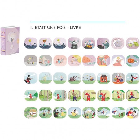 Coffret livre Il était une fois Moulin Roty