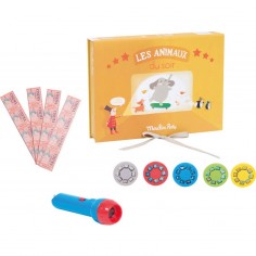 Coffret cinéma Les animaux - Les histoires du soir - Moulin Roty