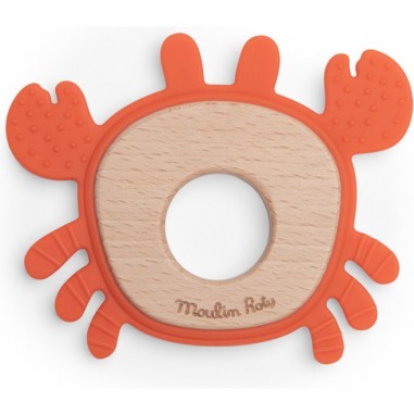 Anneau de dentition crabe Les Aventures de Paulie - Moulin Roty