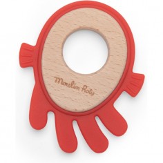 Anneau de dentition poulpe Les Aventures de Paulie - Moulin Roty 2
