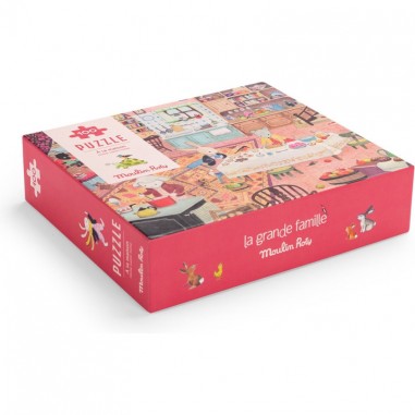 Puzzle À la maison 100 pièces - Moulin Roty