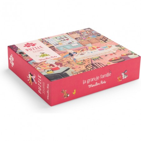 Puzzle À la maison 100 pièces - Moulin Roty