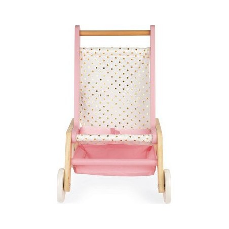 Poussette en bois pour poupée "Candy Chic"